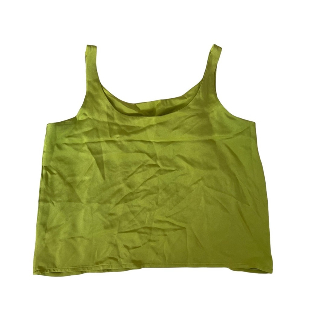 Vintage Linda Allard for Ellen Tracy 100% Silk Tank Top Size M